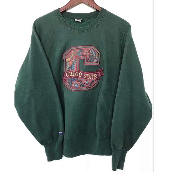 Jansport Tops - Chico State Embroirdered Sweater Vintage Jansport